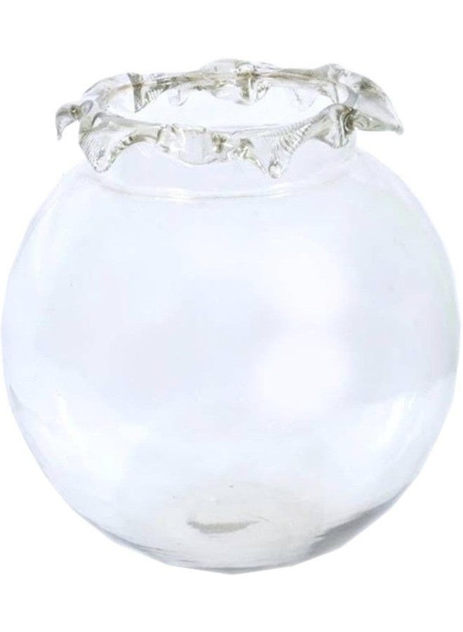Afast Clear & Transparent Round Glass Fish Pot for Joom View of 6 Inch Table Top-Fb014 - Image 1